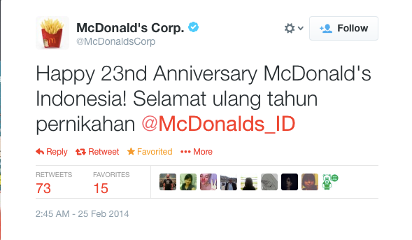 Twitter___McDonaldsCorp__Happy_23nd_Anniversary_McDonald_s____