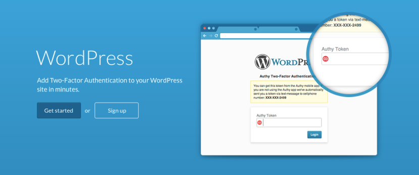 Authy for WordPress