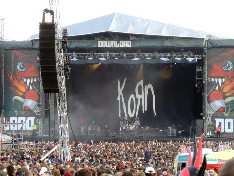 Korn di Download Festival 2013. Foto: Gogeng.